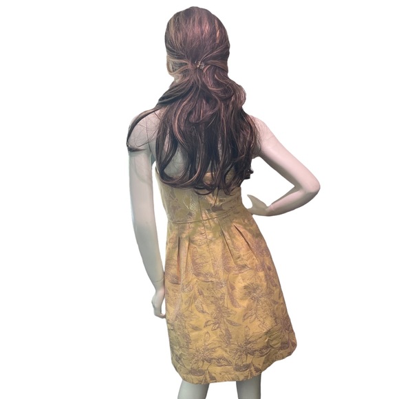 BCBG “Mabel” Strapless Jacquard Cocktail Dress - Picture 10 of 16